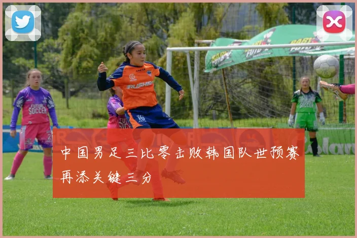 中国男足三比零击败韩国队世预赛再添关键三分